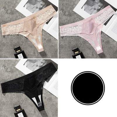 Női tanga-szett 3 részes csipkével