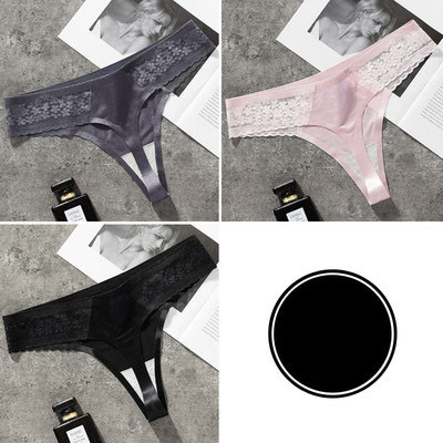 Női tanga-szett 3 részes csipkével