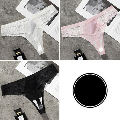 Női tanga-szett 3 részes csipkével