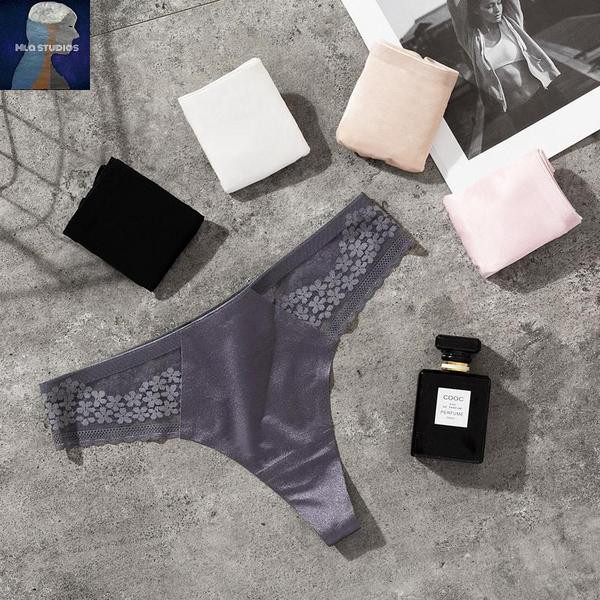 Női tanga-szett 3 részes csipkével