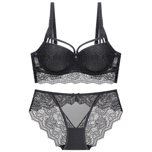 Női csipke szett bikiniből és melltartóból
