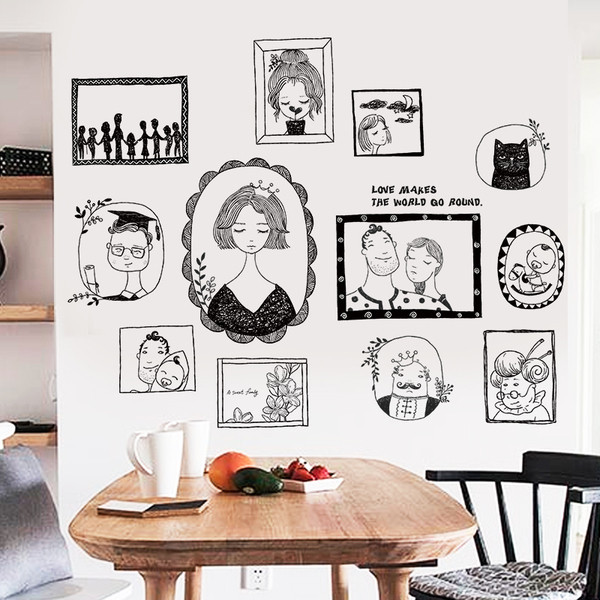 Seinale isekleepuvad kaunistusmaalid