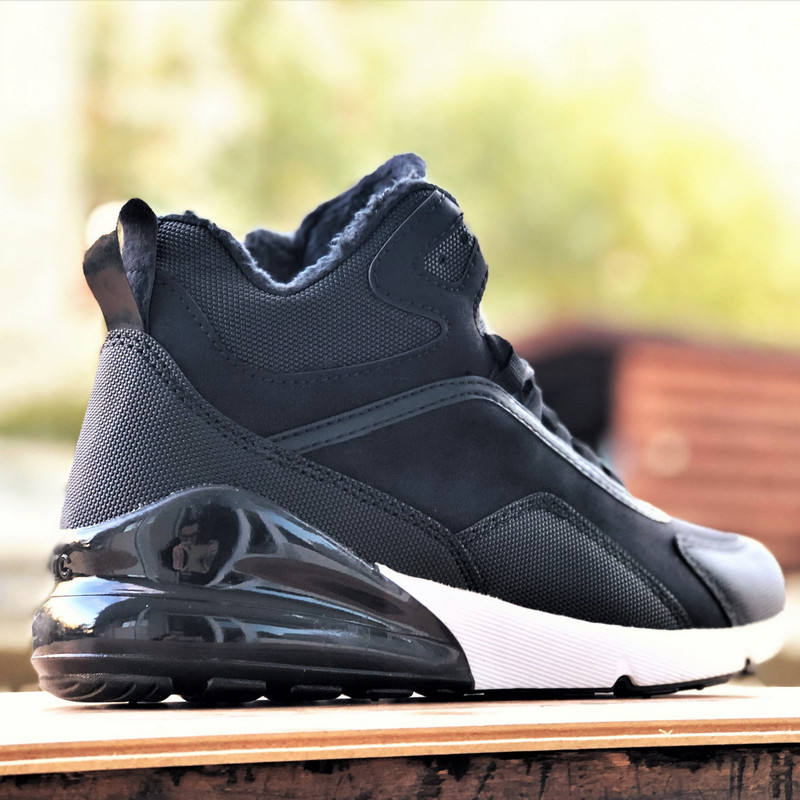 Високи зимни мъжки маратонки с топъл хастар Freeland 352