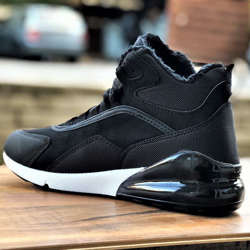 Високи зимни мъжки маратонки с топъл хастар Freeland 352