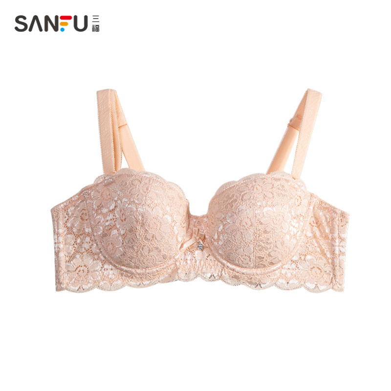 Novi model ženskog grudnjaka tipa bridgette sa čipkom