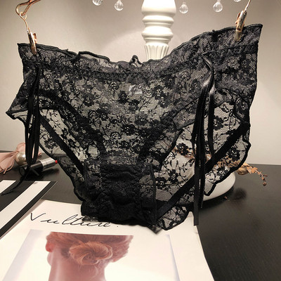 Női csipke bikini magas derékkal