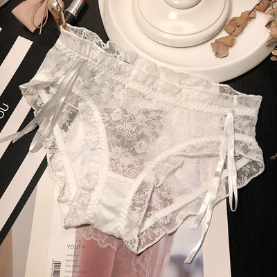 Női csipke bikini magas derékkal