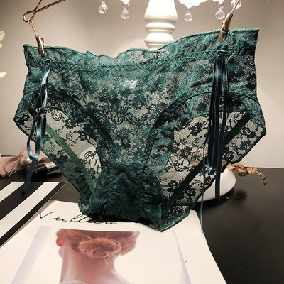 Női csipke bikini magas derékkal