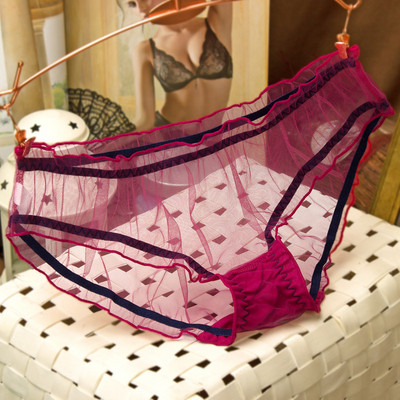 Γυναικεία διαφανή μπικίνι σε διαφορετικά χρώματα