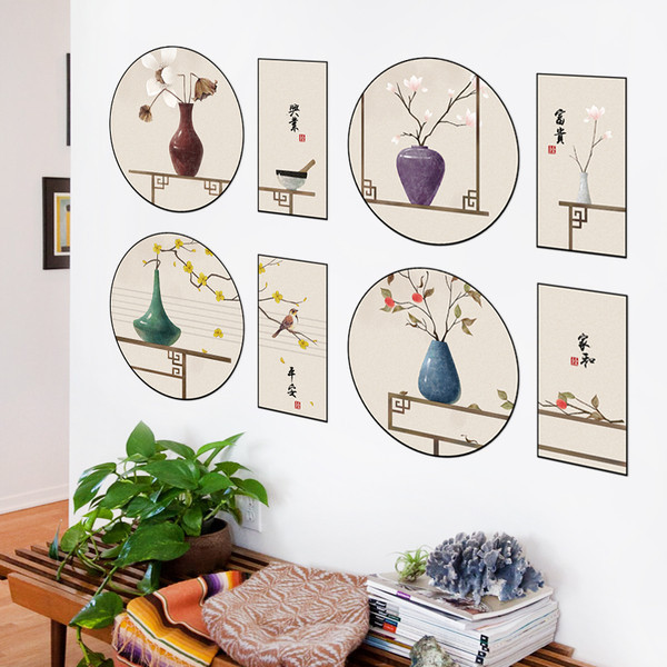 Öntapadó faldekoráció különféle elemekkel