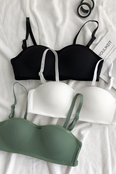 Sima női melltartó típusú bridget, levehető pántokkal