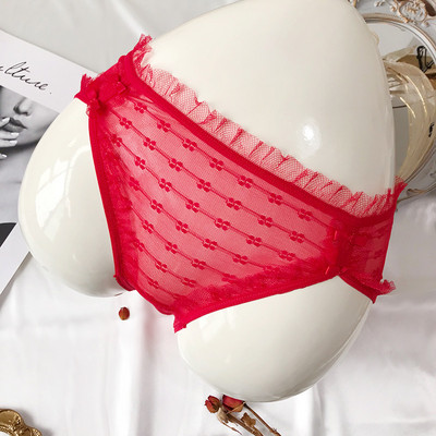 Γυναικεία εσώρουχα με κόκκινη δαντέλα - διάφορα μοντέλα