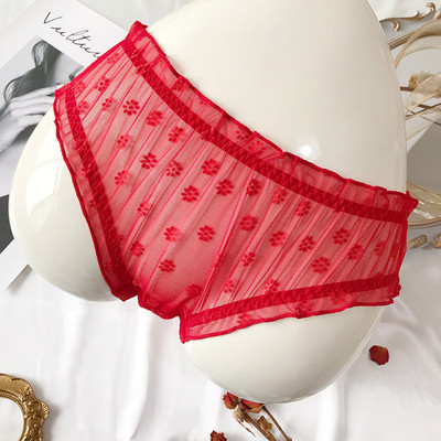 Γυναικεία εσώρουχα με κόκκινη δαντέλα - διάφορα μοντέλα