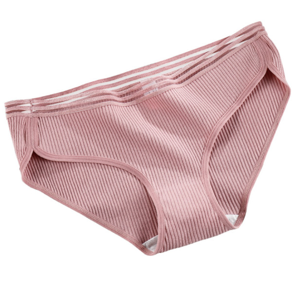 Ženski pamučni bikini jednobojni model