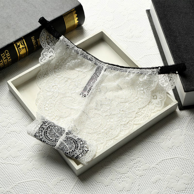 Női csipke bikini vékony pánttal