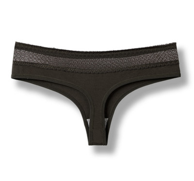 Női pamut tanga sima modell