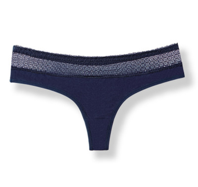 Női pamut tanga sima modell