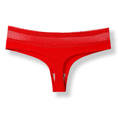 Női pamut tanga sima modell