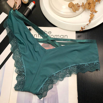 Γυναικεία μπικίνι με δαντέλα και κορδόνια