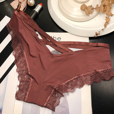 Γυναικεία μπικίνι με δαντέλα και κορδόνια