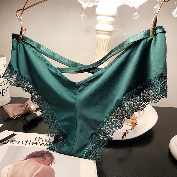 Γυναικεία μπικίνι με δαντέλα και κορδόνια