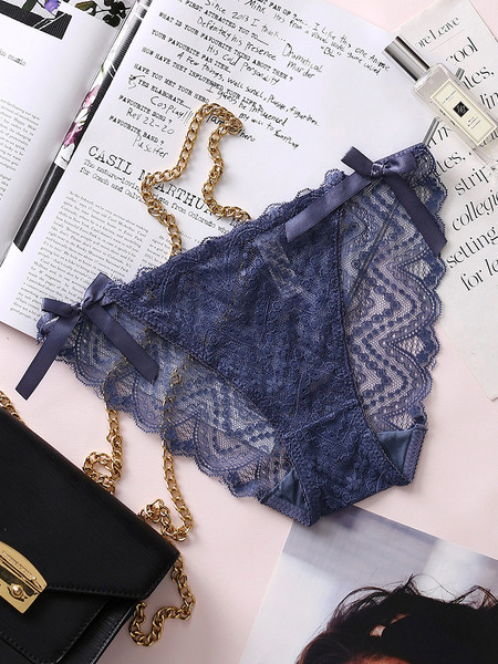 Κομψά δαντελένια γυναικεία μπικίνι με κορδέλες