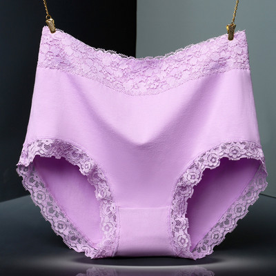 Női pamut bikini csipkével több színben