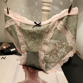 Női csipke bikini magas derékkal