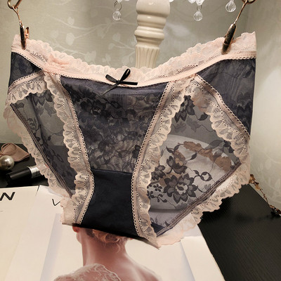 Női csipke bikini magas derékkal