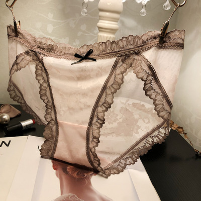 Női csipke bikini magas derékkal