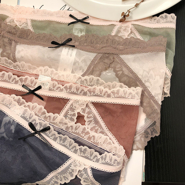 Női csipke bikini magas derékkal