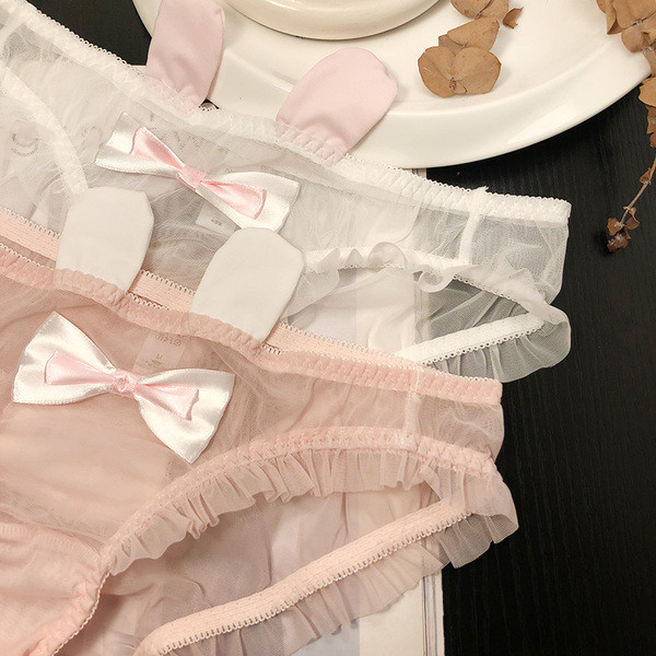 Γυναικείο μπικίνι με κορδέλα και τρισδιάστατο στοιχείο