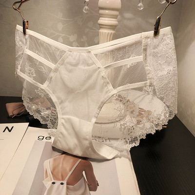 Γυναικείο δαντελένιο μπικίνι με ψηλή μέση