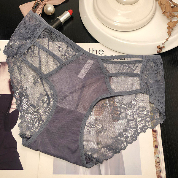 Γυναικείο δαντελένιο  μπικίνι με ψηλή μέση