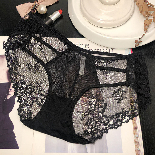 Γυναικείο δαντελένιο  μπικίνι με ψηλή μέση