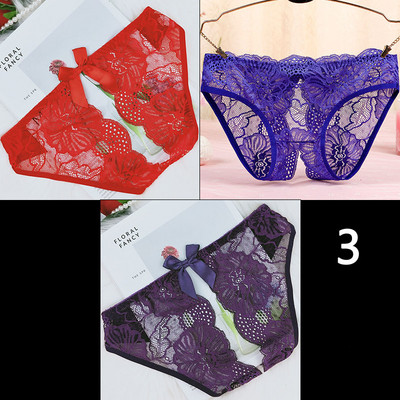 3 darab női csipke bikini szett szalaggal