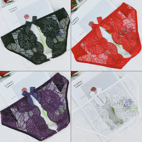 3 darab női csipke bikini szett szalaggal