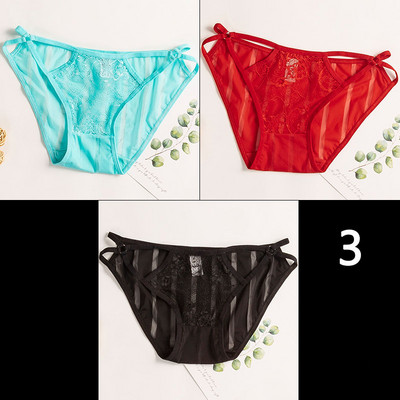 Γυναικείο σετ 3 μπικίνι με δαντέλα