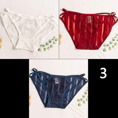 Γυναικείο σετ 3 μπικίνι με δαντέλα