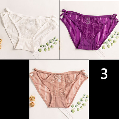 Γυναικείο σετ 3 μπικίνι με δαντέλα