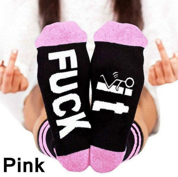 Uniszex pamut zokni modell felirattal