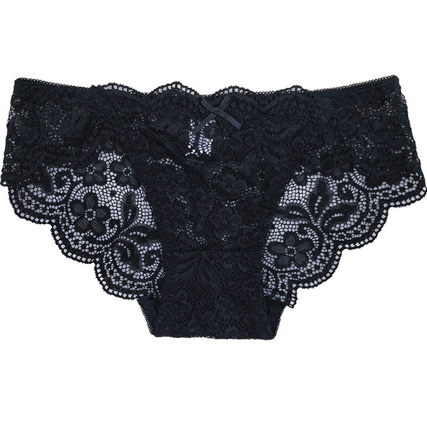 Σετ από τρία τεμάχια βαμβακερά μπικίνι με δαντέλα