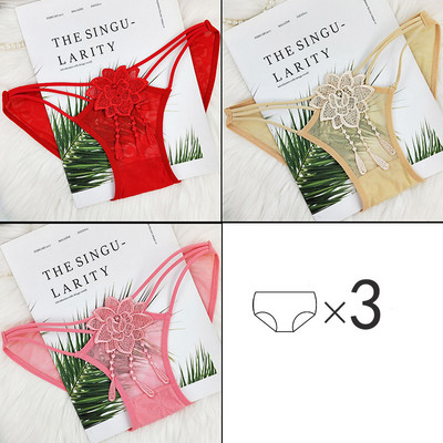 Három női bikini szett csipkével