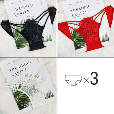 Három női bikini szett csipkével