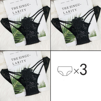 Három női bikini szett csipkével