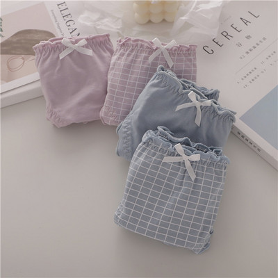 Σετ από τέσσερα τεμάχια γυναικεία μπικίνι βαμβακερά