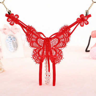 Női tangák csipkével és gyöngyökkel