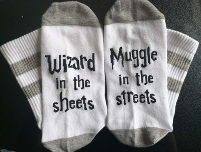 Casual κάλτσες με επιγραφή - μοντέλο unisex