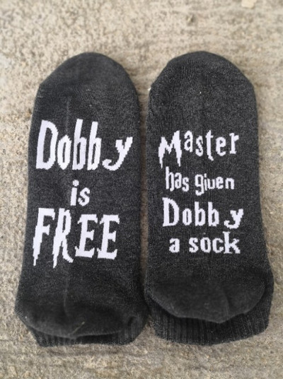 Casual κάλτσες με επιγραφή - μοντέλο unisex