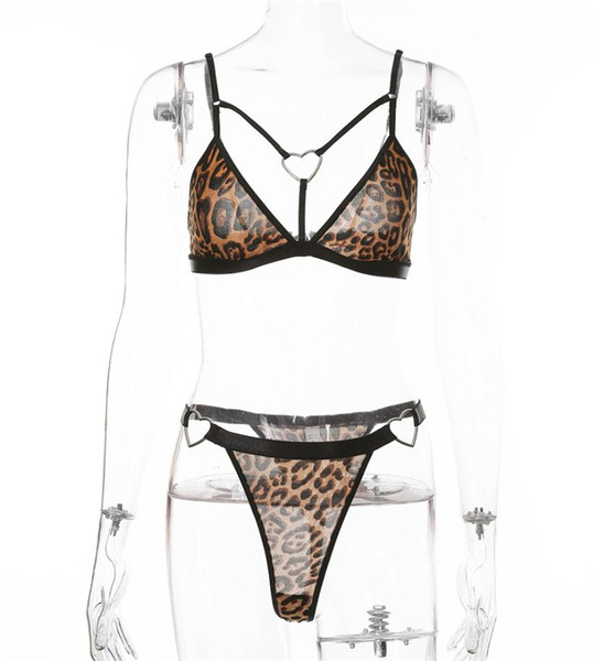 Melltartó és bikini szett tigris mintával